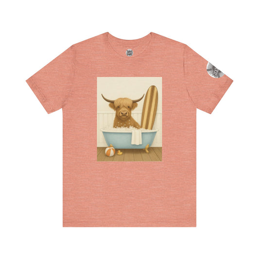 Scrub a Dub Cow in a Tub Tee